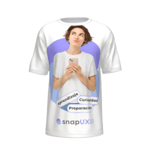 Camiseta creatividad SnapUXUI